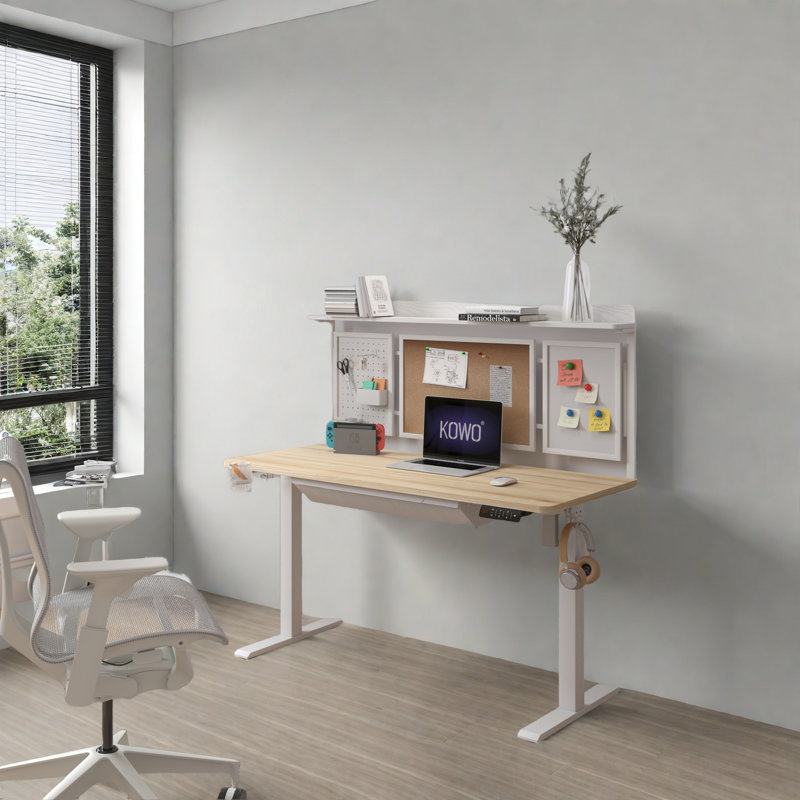 Bureau debout à hauteur réglable électrique Larreon