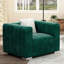 Fauteuil en velours 35,4 po Clifford-107634880-107634884