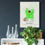 «The Grinch Cocktail» par Susan Jill, reproduction d'art sur toile tendue-153650578