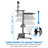 Adjustable Height Plastic / Acrylic Standing Desk