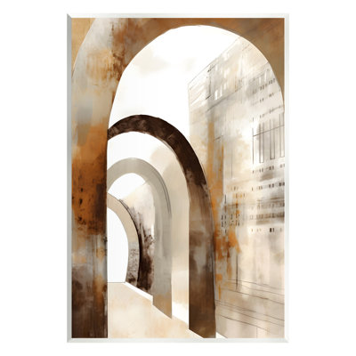 Ba-273-Wood " Rustic Arch Architecture "