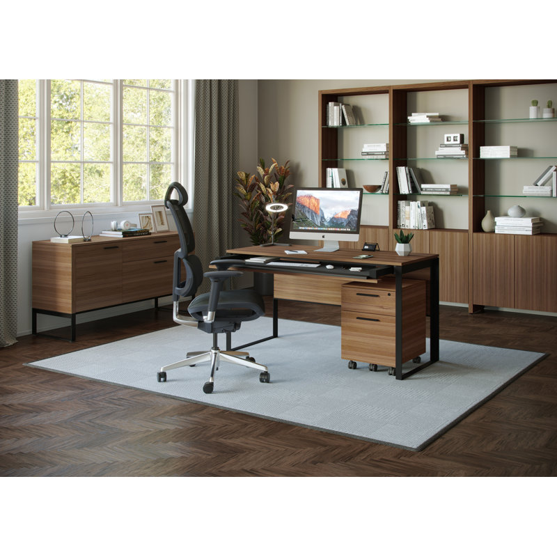 Armoire multifonctionnelle Linea Office, Noyer naturel