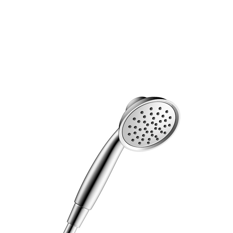 Joleena 1.75 GPM Full Handheld Shower Head, Chrome, 1.7 GPM