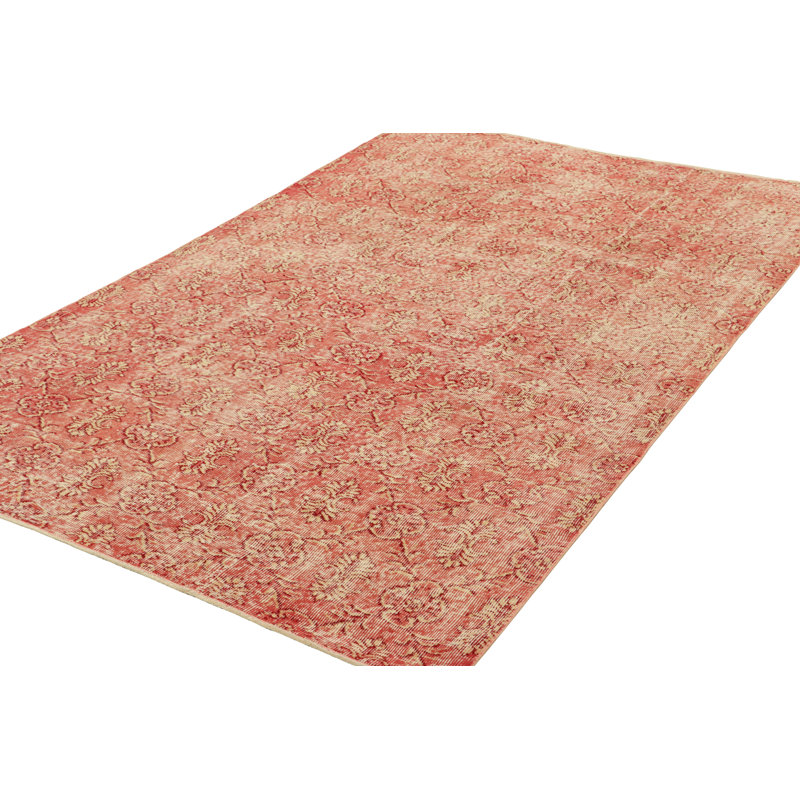 One-of-a-Kind 4’9”x8’ Hand Knotted Area Rug