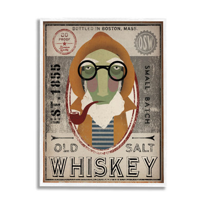 " Vintage Whiskey Logo Sign " by Ryan Fowler