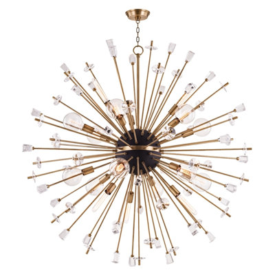 Liberty Hand-Crafted Glass Crystal Chandelier
