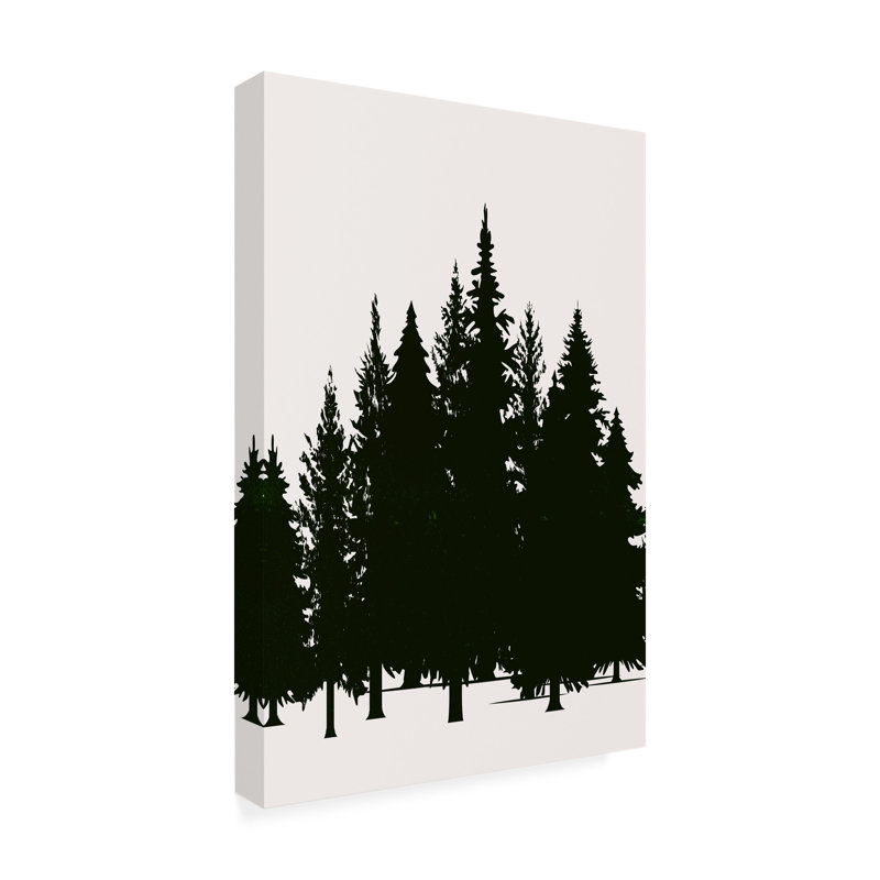 Art sur toile, bolle Kubistika Tannenwald, H 47 po x l 30 po