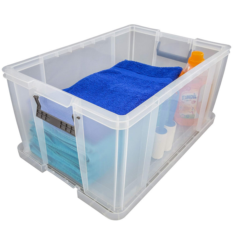 Whitefurze Polyethylene Plastic Underbed Storage