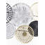 Glam Abstract Wall Decor on Metal