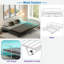 Metal Daybed With Led And Adjustable Trundle-14449132