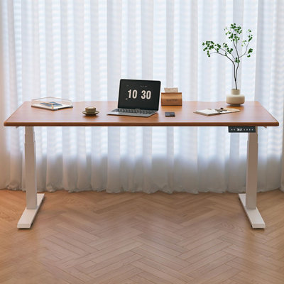 Intelligent electric height-adjustable desk