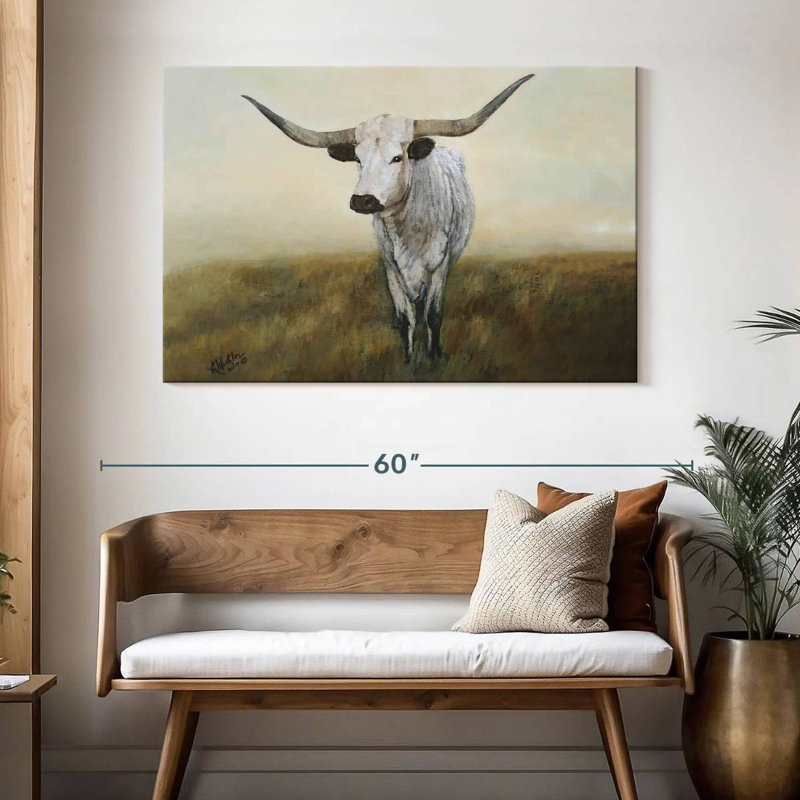 Brampt Knight In White Satin II, 32" H x 48" W