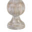 Grande table de bout à piédestal blanc 24,25 po Devrek-1676743674