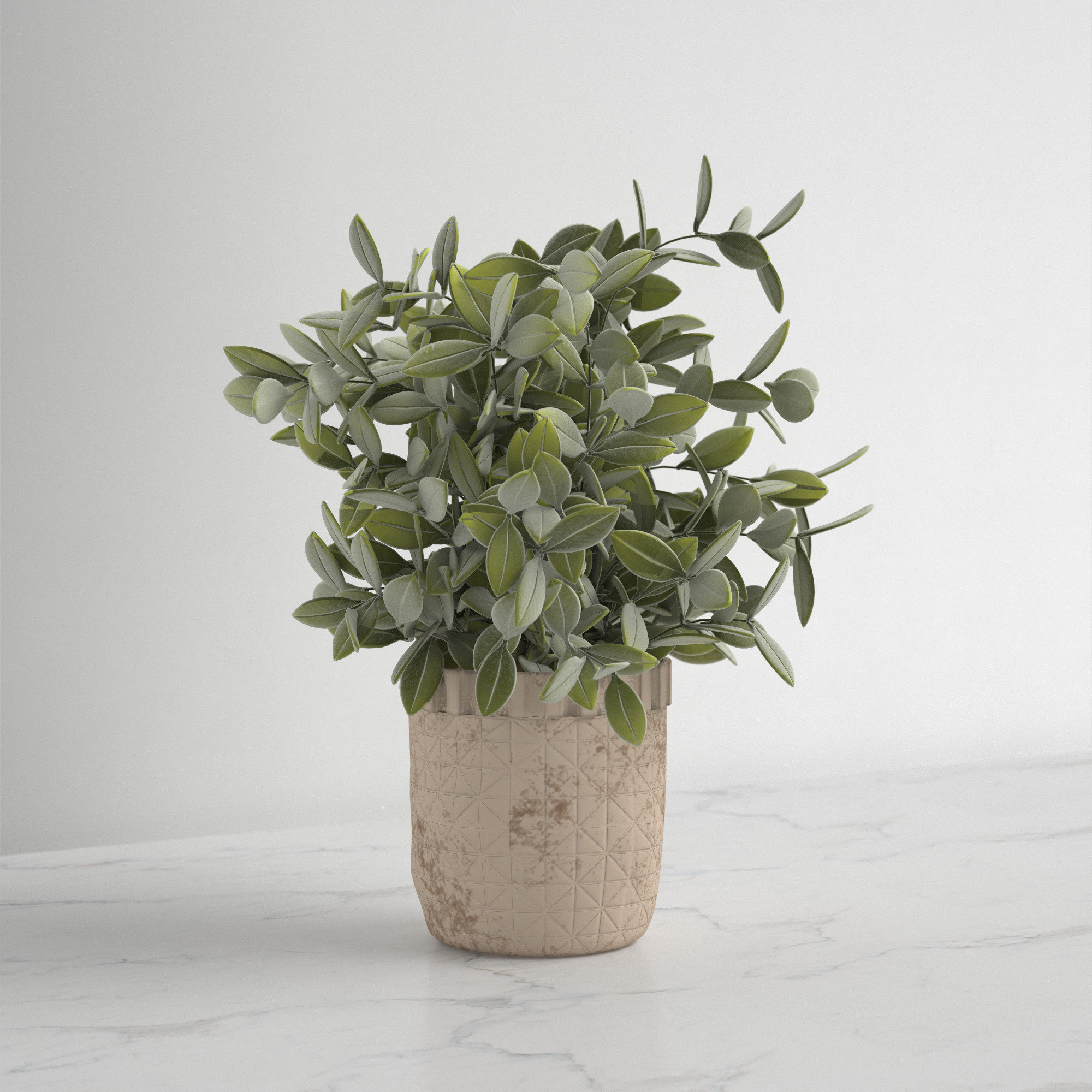 Light Green Faux Trailing Spanish Moss Artificial Fake Succulent Plant