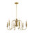 Karthe 6 - Light Dimmable Classic / Traditional Chandelier