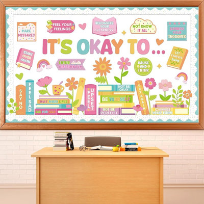 Ensemble de 63 babillards en pastel «it’s Okay» 63 pi