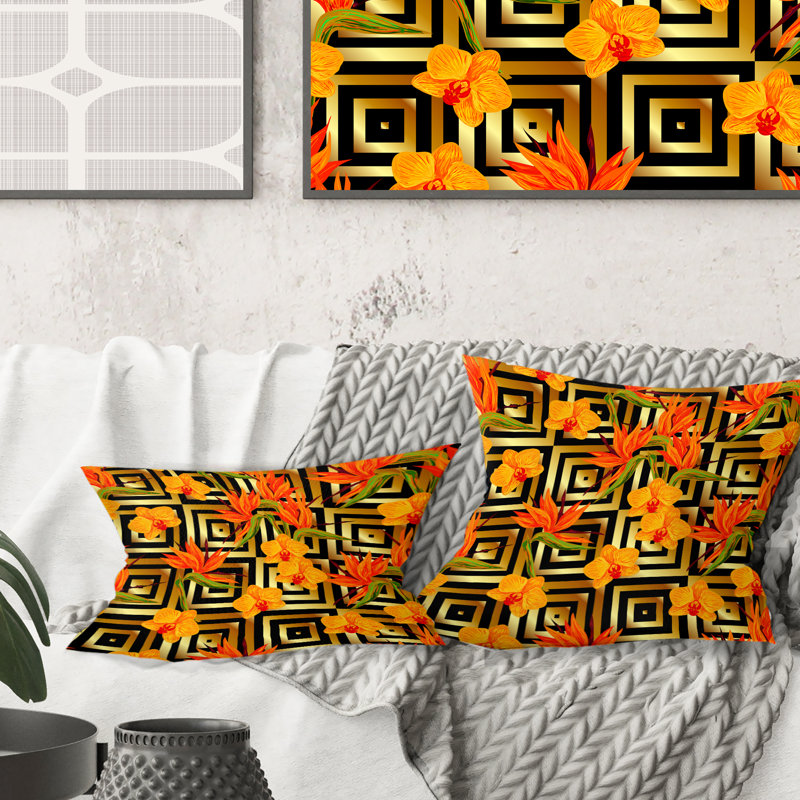 Coussin lombaire de luxe style iii tropical