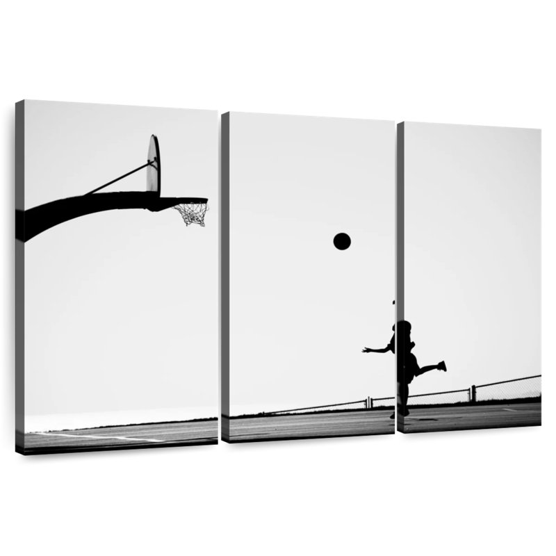 Joueur de basketball Sireci, H 28 po x l 45 po