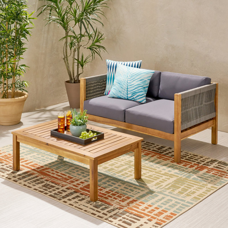 Laurel Loveseat & Coffee Table
