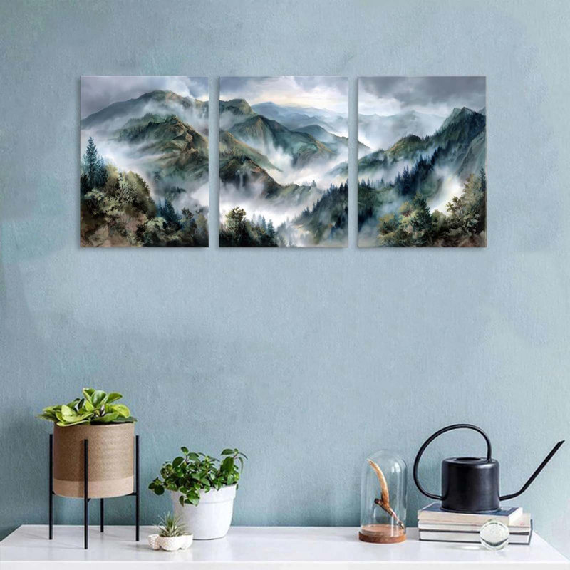 Great Smoky Mountain Wall Art Nature Landscape Wall Decor 30x40cm