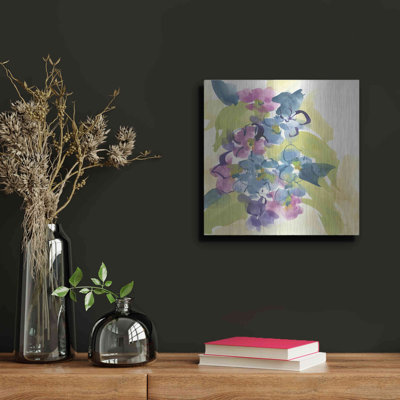 Luxe Metal Art 'Spring Bouquet II' By Chris Pasch " Spring Bouquet II " by Chris Paschke