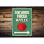 Enseigne en aluminium Orchard Fresh Apples-58217863