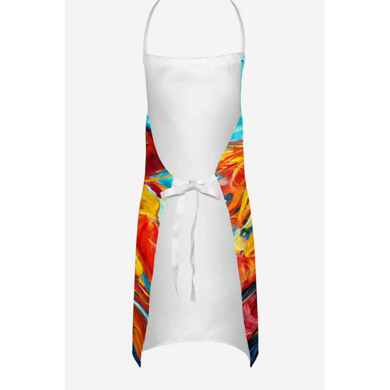 No Pattern Bib Apron