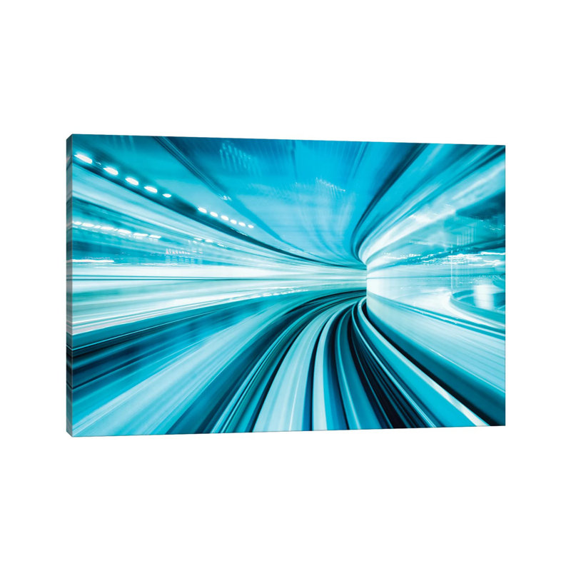 Concept of Modern Technology 5G Internet Connection 1 Piece Wrapped Canvas Wall Art, 20.32 cm H x 30.48 cm W