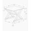 Table d'appoint, bout, table d'appoint, carré, table de chevet, chambre à coucher, lampe, placage brun, transitionnel