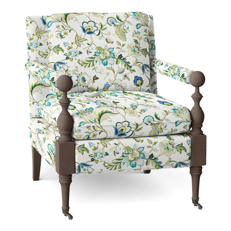 Leslie Armchair, Perigold Ingrid 315, Hazelnut