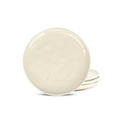 Stone Lain Mirella 4-Piece Salad Plate Set Stoneware