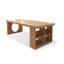 Bureau rectangulaire en bois massif Burlywood-1689436351