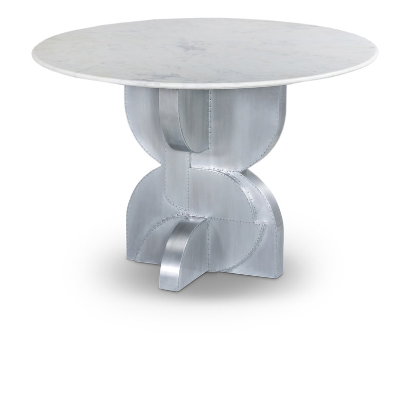 Table de salle à manger Alden, Argent