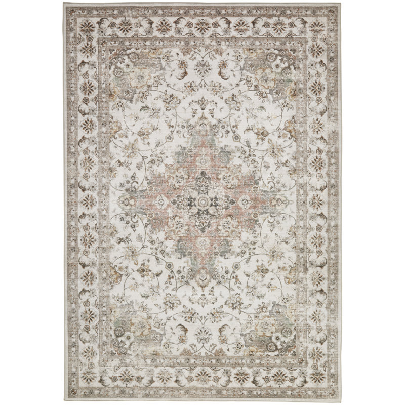 Keira Oriental Machine Printed Area Rug, Rectangle 200 x 300 cm