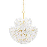 Barrytown Chandelier in Vintage Gold Leaf