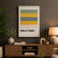 Gin & Tonic Retro - Wrapped Canvas-832722736-832722891