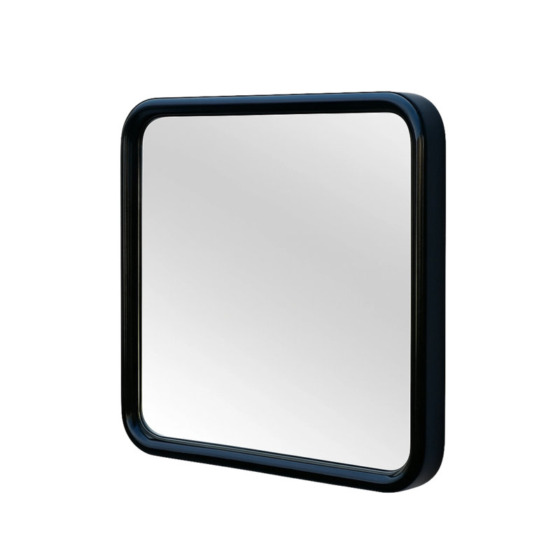 Bold Square Mirror, Black