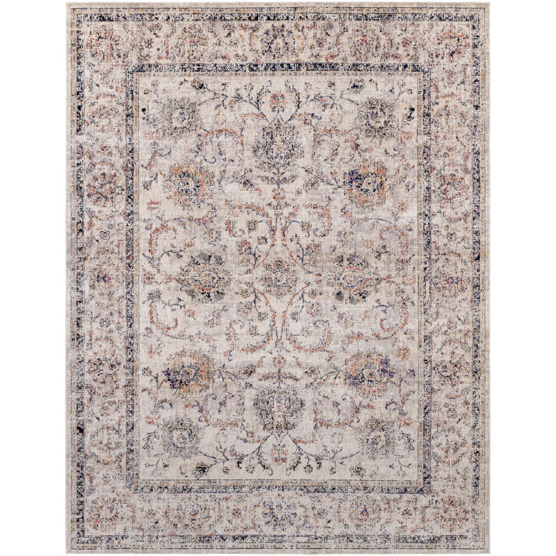 Jazire Oriental Indoor Rug, Rectangle 9'2" x 12'
