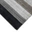 Tapis rayé gris / noir Blend-32924018