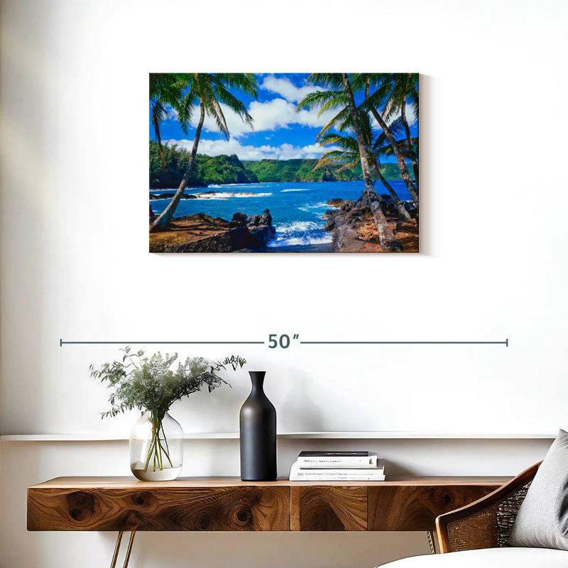 Gillard Maui Coastal Palms, H 20 po x l 30 po
