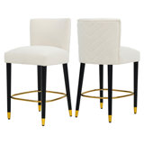 Modern Design With A Smooth, Light -Ed Fabric And Circular Footrest With A -Ed Finish,Creates A Sophisticated And Luxurious Look