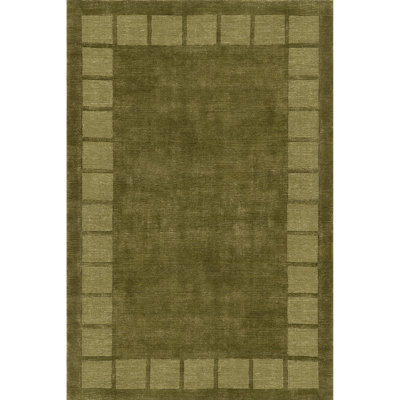 Milchan High Low Wool Blend Area Rug