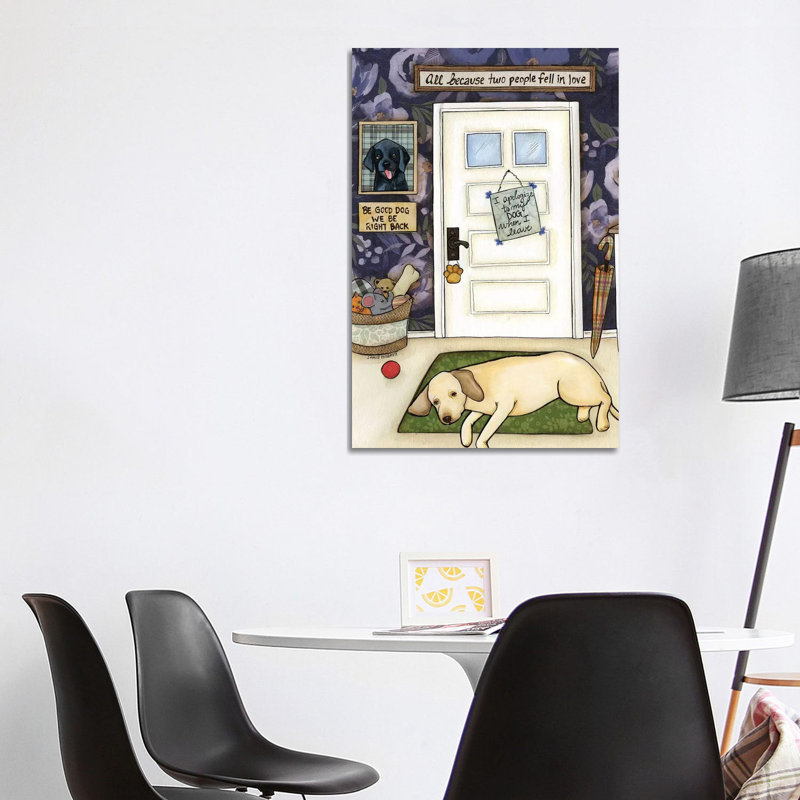 Be Right Back by Jamie Morath - Print on Canvas, 101.6cm H x 66.04cm W x 3.81cm D, Wrapped Canvas