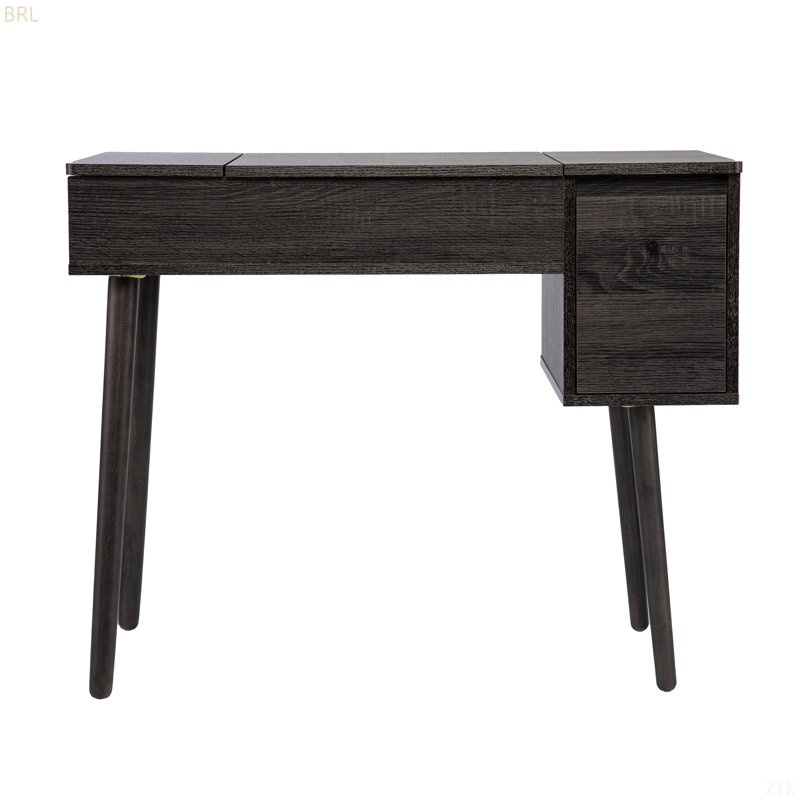 Harzen Storage Vanity W/ Mirror