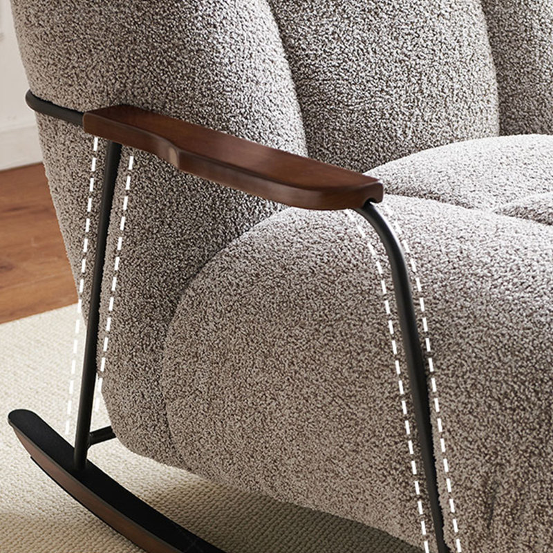 Chaise berçante Creative Fashion, Gris