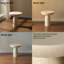 Fibreglass Mushroom-Shaped Accent Table-1834894399