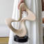 Objet décoratif en résine beige de fantaisie