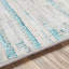 Blue Modern Rug, Striped Stain Resistant Easy to Clean Rug For Living Room, Dining Room, Bedroom, Kitchen-426085035