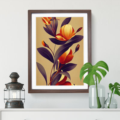 Angelical Flowers - Framed Print