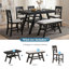 Ensembles de table de salle à manger (doivent inclure la table et la chaise) avec rangement en bois rustique